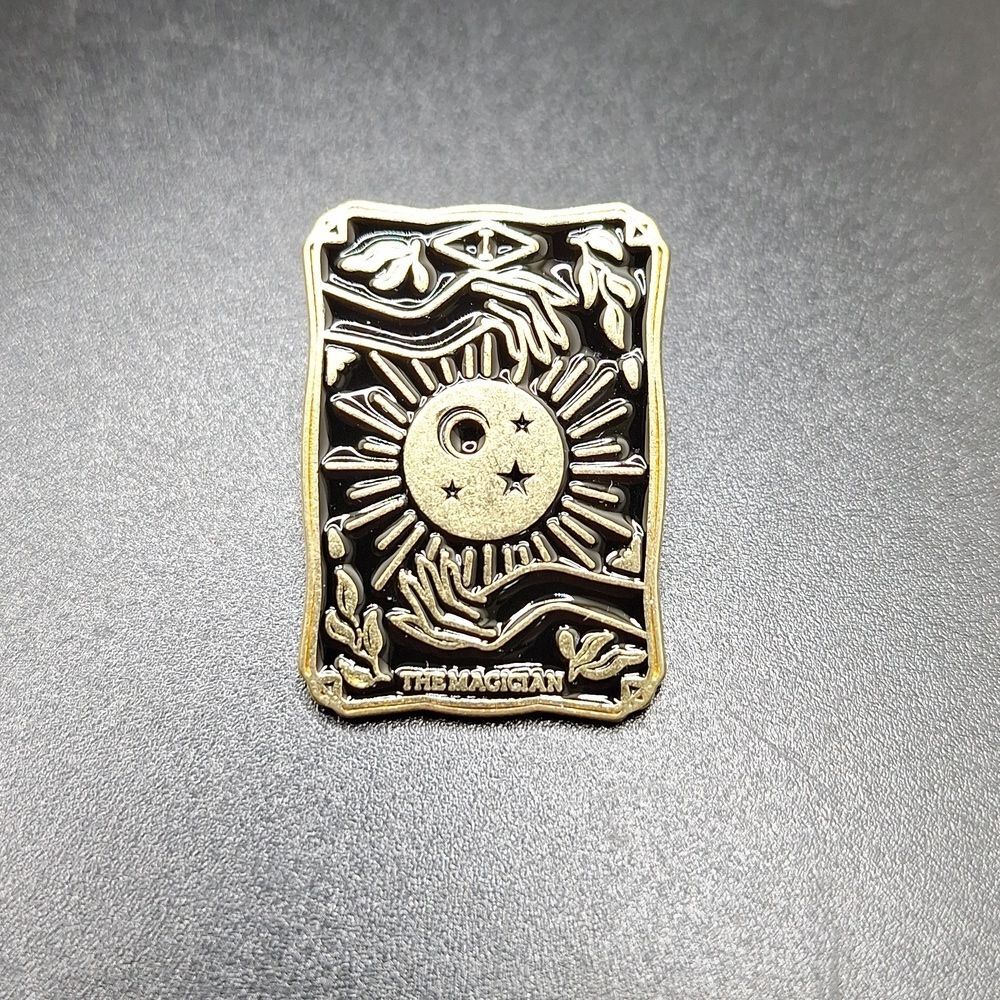 The magician tarot card pin alloy stick pin wearable art accessories magic